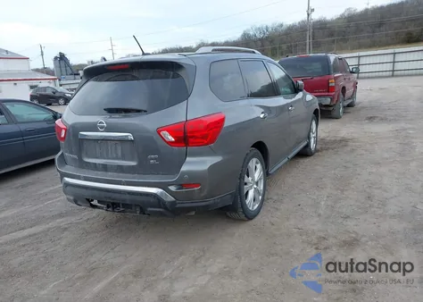 2018 Nissan Pathfinder Sl from USA, damaged, VIN 5N1DR2MM0JC666187